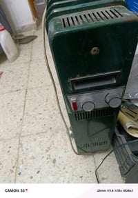 مدفأه زيتيه ١٢ خانه نوع سيمنز نظيفه شغاله تحتوي على ٣ درجات وثيرمو شغا...