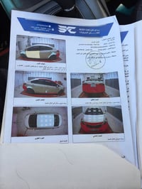 كيا فورتي 2015 السياره بيها قطعه باب السائق نفس الون اصلي كير ومحرك كف...
