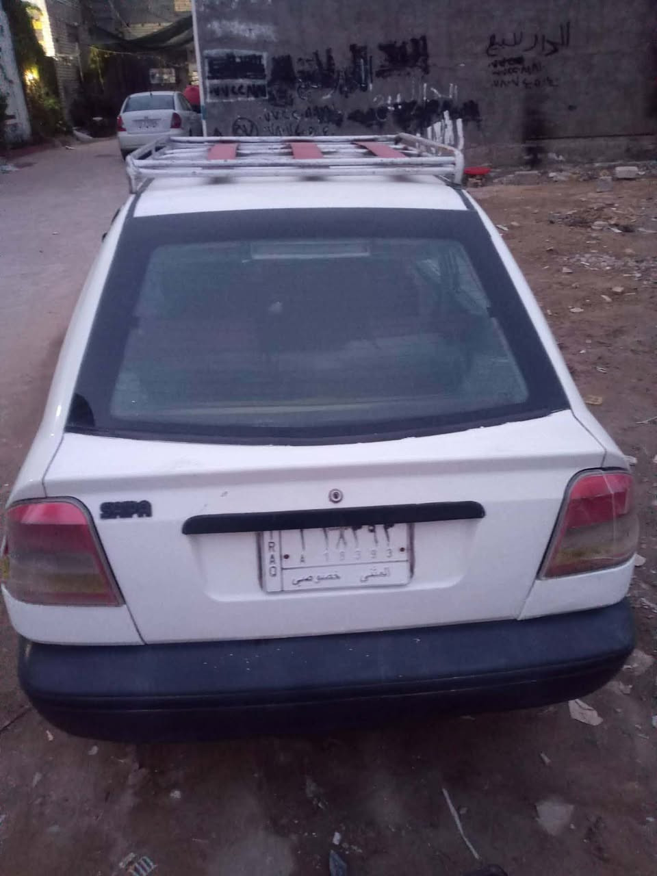 السلام عليكم سياره سايبا خصوصي 2010 سياره جاهزه وحلوه رقم مثنى گير حداديه مكينه خيط بخار كلش قليل شواصي نضيفه بدون خياس بور جديد بريك جديد ماطور ماسحات جديد  مالك بالسماوه شرط المداور السعر 21 وبيه مجال العنوان الشاميه ***********
