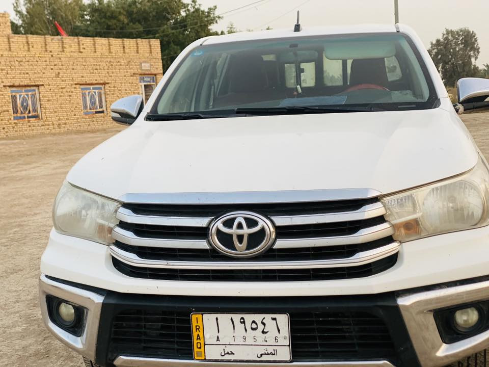 هايلوكس 2016سعودي أم الدعاء كفاله عامه تحويل مباشر سنويه لل2028 رقم مثنى  مكان سياره ذي قار 
سعره 210 تفاصيل اكثر تصال ‭0780 242 6799‬
