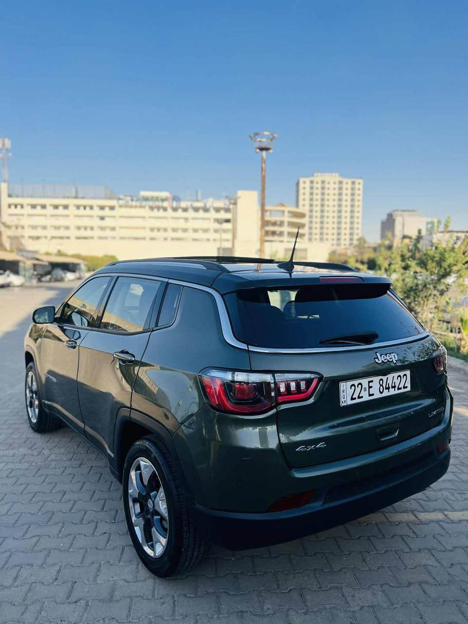 Compass 2021

***********

Niw bonit , chamirlix bilad gorawa

Be naw grtin
Airbag system

V.4/ 2.4
Sanawi nweya

40 hazar mile chua
Panorama limited

150 $
Erbil… أربيل, العراق
