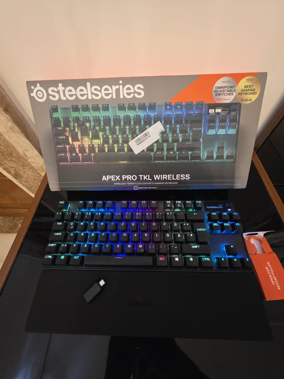 Steelseries apex pro tkl wireless
نضيفة ٩٥ %  ناقص كبل  💢 سعرها  ١٥٠ الف


**إذا كنت صاحب هذا الإعلان وتريد حذفه لأي سبب، رجاءا أرسل رسالة إلى الدعم الفني**