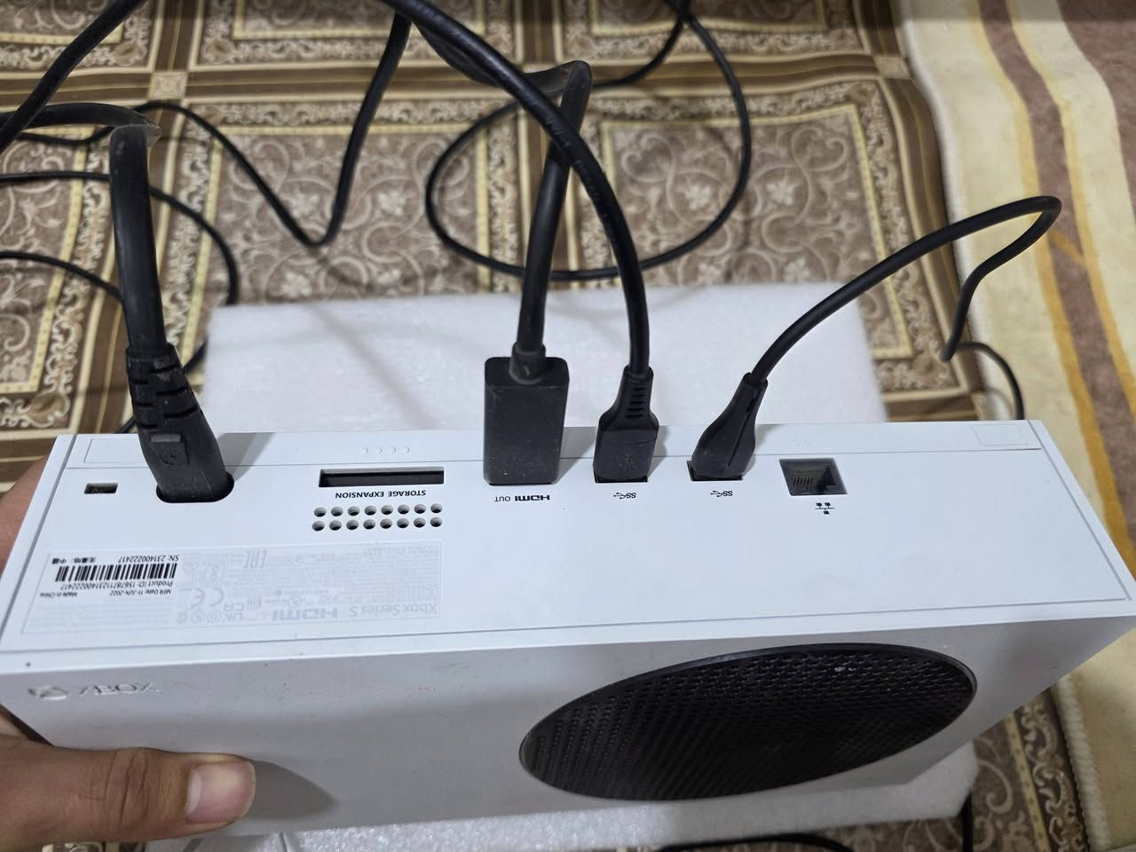 للبيع جهاز اكس بوكس سيريس اس ذاكره 512 وتم تفعيل اشتراك كيم باس (شهرين) من تاريخ 5/23 الى 7/22 مع هارد (1تيرا بايت) نوع SSD الافضل والاسرع بنقل وتشغيل الألعاب مع جوستك الجهاز الأصلي وايضا جوستك ثاني نوعيه اصليه الجهاز نظيف ما داخل تصليح ابداً مع الكارتون ومع جميع الألعاب الي تريدها سعر الجهاز 550 الف
للتواصل واتساب او مكالمه هاتفيه 
الاتصال على الرقم
***********
عنواني البصره الحيانيه قرب سوق القسم
