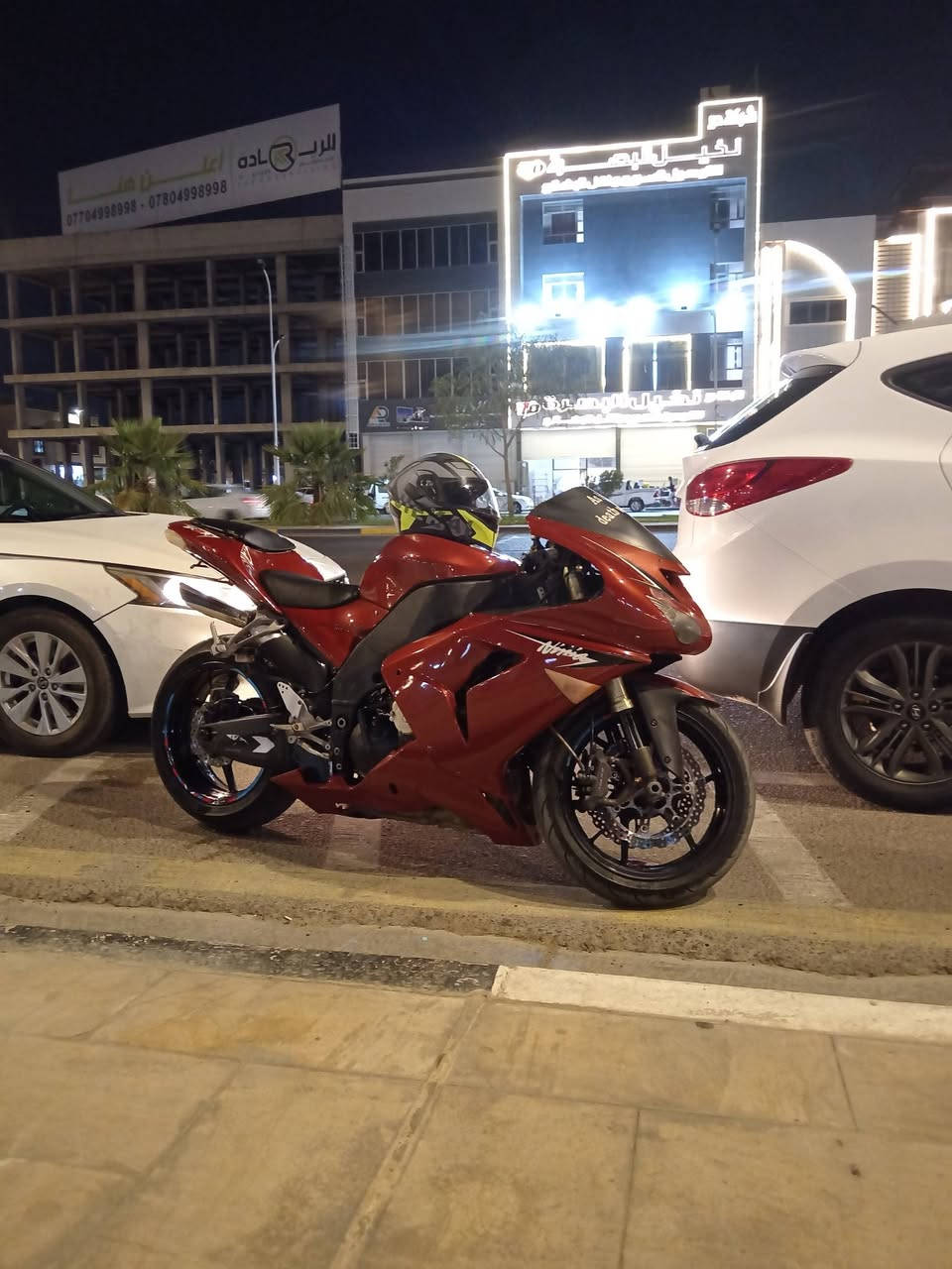 السلام عليكم

للمراوس فقط.......✅ 
كاوسكي نينجا 1000CC ZX10R 2006 2007
رقم وسنويه انكليزي  بصره باسمي.... تحويل ثاني يوم ✅

كهربائيات كلهه شغاله✅
نكره سلف بكل وقت ✅


**إذا كنت صاحب هذا الإعلان وتريد حذفه لأي سبب، رجاءا أرسل رسالة إلى الدعم الفني**