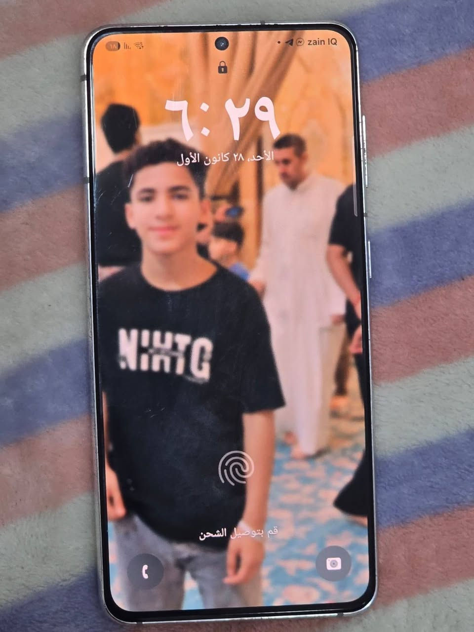 سلام عليكم: تلفون اس واحد عشرين عادي مكفول من كلشي شاشه بطاريه كلشي مامبدل بي سعر350بي مجال الطيبين عنون بابل حله رقم تلفون ***********
