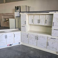 كاونتر #دبدوب ارضي وملحق مترين  مع  سنك متر و20 مرمر 💥 (المنيوم سوكي)💥...