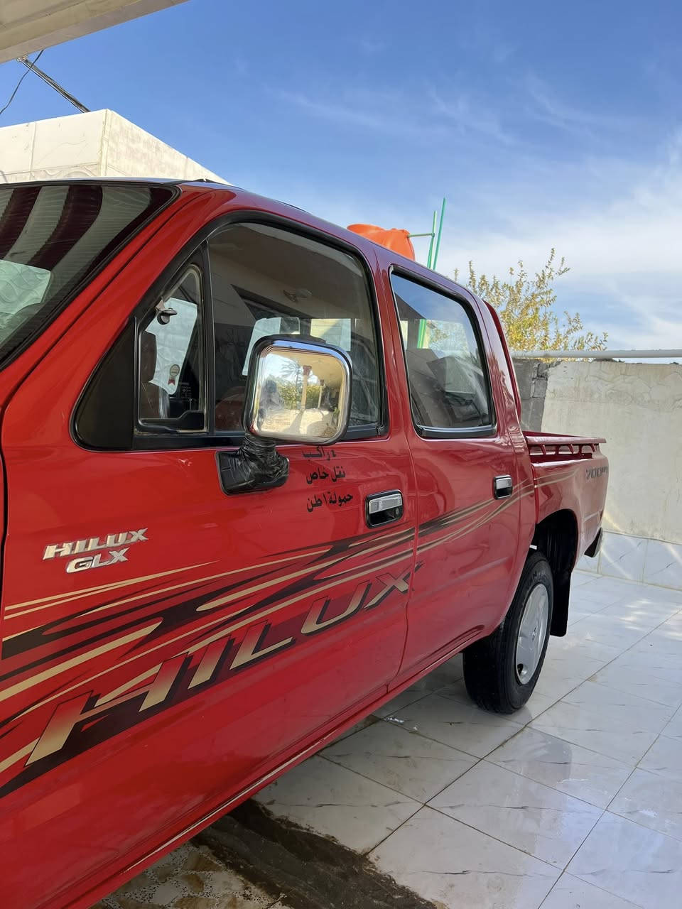 للبيع هايلوكس موديل 2005مكفوله كفاله عامه سياره جديده فول مواصفات منفصل رقم ذي قار تحويل ثاني يوم 
سعرها 140 مكان السياره كربلاء الحسينية 
الاتصال ***********
