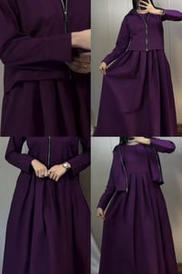 فستان نسواني • مع جاكيت • مقاس L-XL