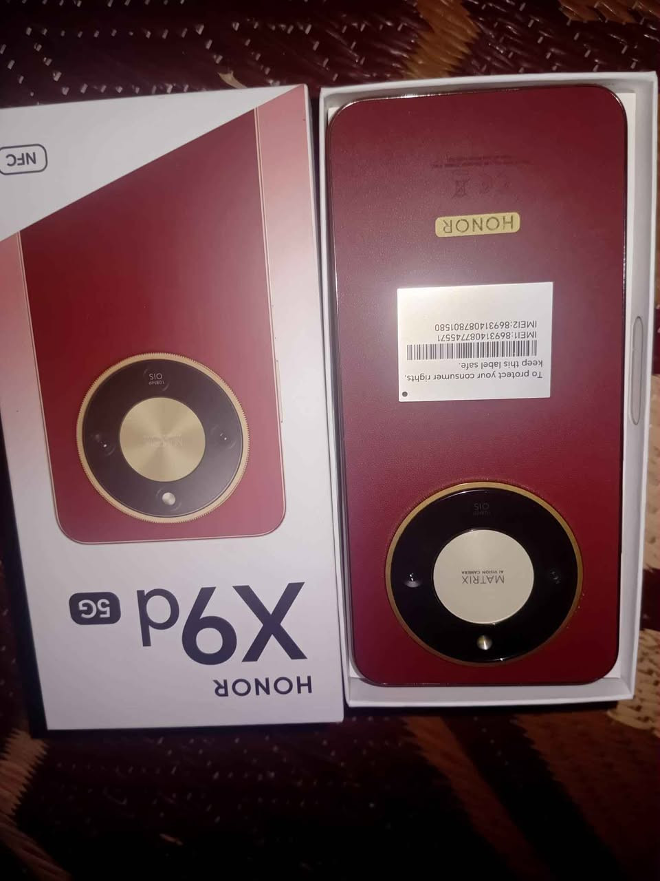 المعالج: ثماني النواة Snapdragon 6 Gen 4 تكنولوجيا 4 نانو
التخزين / الرام: 256/512 جيجا مع 12 جيجا رام
الكاميرا: خلفية مزدوجة 108+5 م.ب / امامية 16 م.ب.
الشاشة: 6.79 بوصة بدقة 1200x2640 بكسل بها ثقب
نظام التشغيل: اندرويد 15
البطارية: 8300 مللي أمبير بغداد, العراق


**إذا كنت صاحب هذا الإعلان وتريد حذفه لأي سبب، رجاءا أرسل رسالة إلى الدعم الفني**