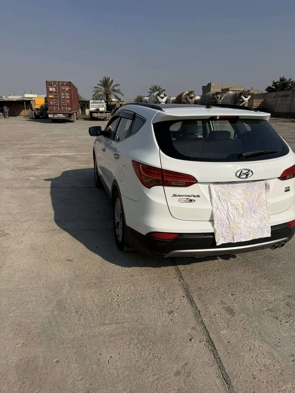 سياره نوع سنتافي ٦ سلندر ٢٠١٣ فول مواصفات ٧راكب بيها طخه بلجاملغ الأيمن الخلفي على كد شبر  بيها طخه بلباب الأمامي والخلفي بلكنر على كد شبر بشبر الفور ويل ميشتغل ماطور بنو رامه ميشتغل الماطور سايد بريك تخم تاير جديد السياره بغداد مشروع وطني رقم انكليزي التواصل ***********
