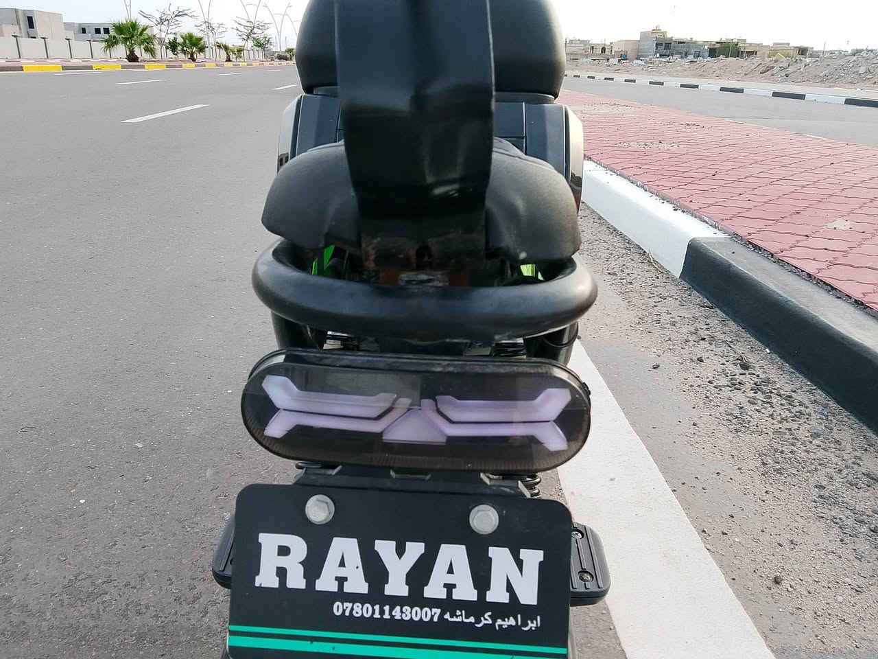 السلام عليكم
دراجة 009 الريان
بطاريات 32 امبير 2026
العنوان البصرة القبله 
السعر 375 وبيها مجال 
للاستفسار ***********☎️
