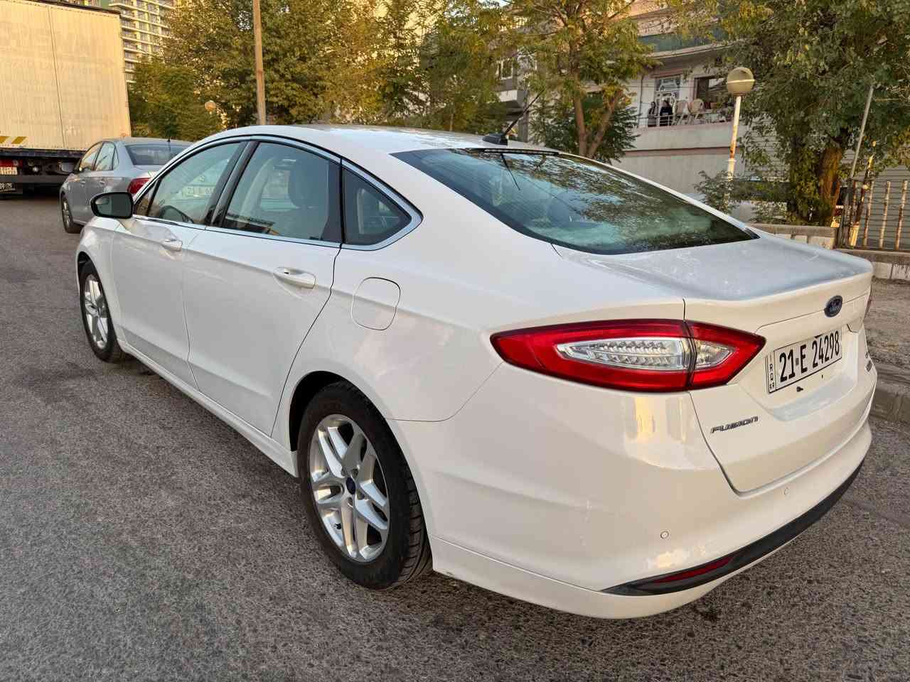 فۆرت فوژن مۆدیل 2016
مەکینە15تۆربۆ 3پەلە بۆیاخی هەیە 
ماسەفاتSEکوشن جلت کوشن هیتەربریك کارەبای  ویل کەپ کۆدی درگا ئاوینە ئیشارەت 
ئیرباك باشەرت بیلات نەتەقیووە دوواو پیشی کەپسە 
سەنەوی تازەیە تا 2030بەناوی خۆمەوەیە 
سعر101وەرەقە کەمئ معامەلە
موبایل *********** السليمانية, العراق
