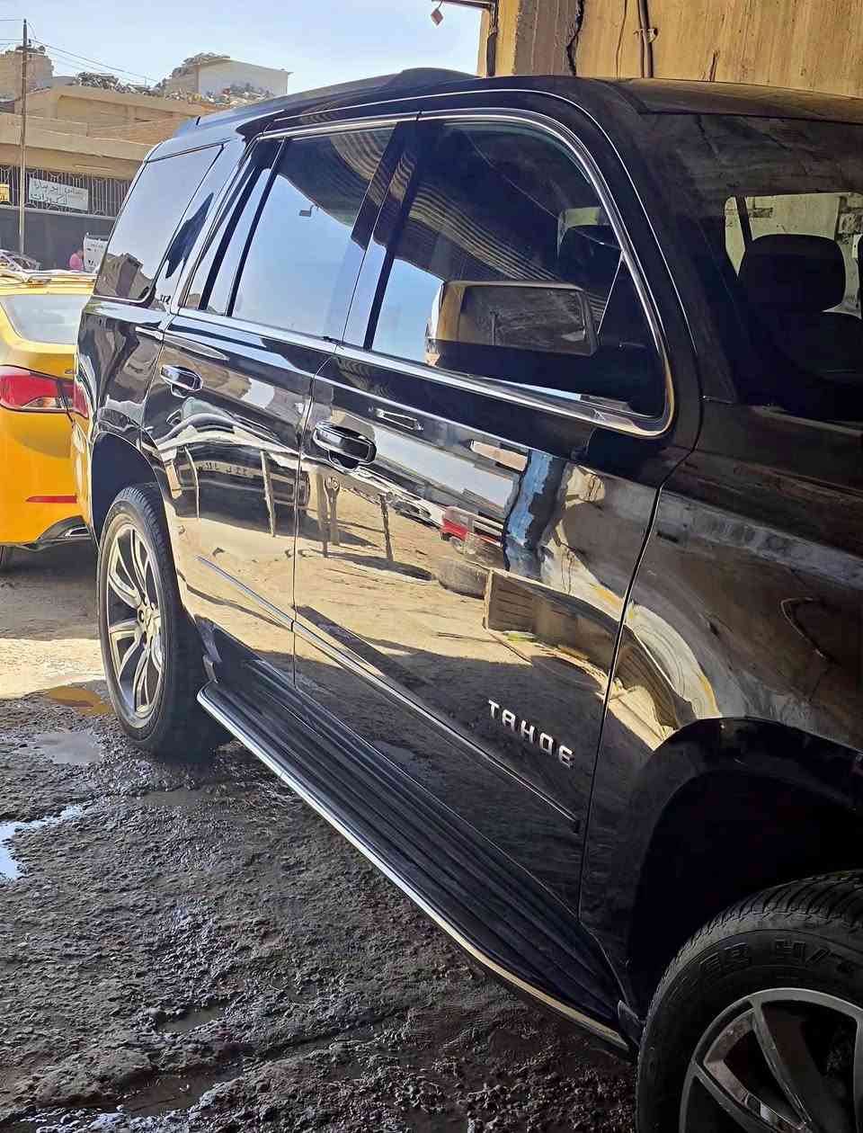 تاهو ٢٠١٥ فول للاخير LTZ مواصفات بريمر اللون اسود امريكيه صور الحادث مرفقه السعر ٢٨٥
للتواصل *********** 
اليشتري يتصل مكلف بالنشر و غير متواجد فيس

