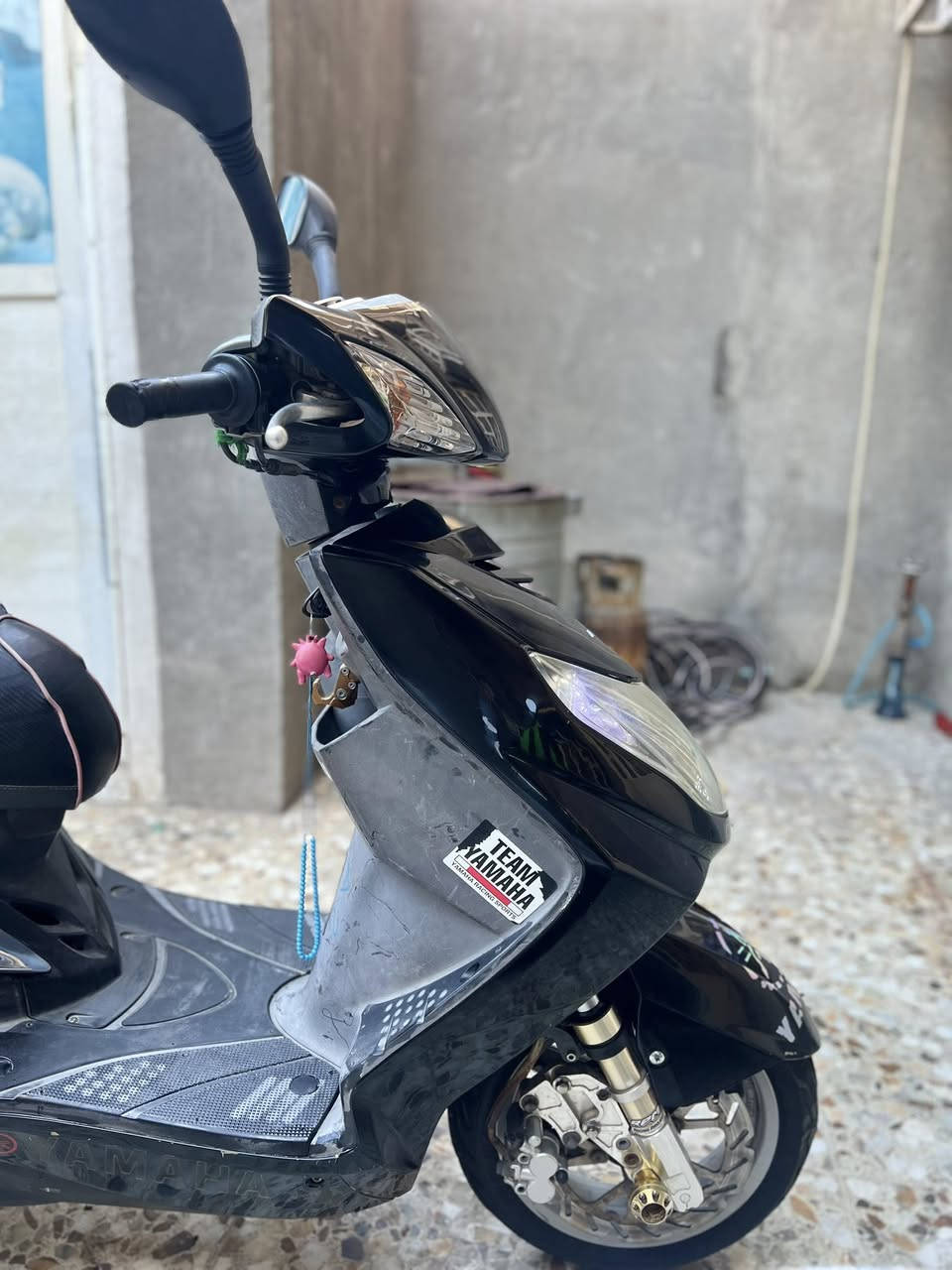 سلام عليكم دراجة سكنس فحل ياباني صارله شهرين من نزلت من لربمة دراجة كفاله عامه كفرات مكينه دراجة مزوده بلكامل التواصل والستفسار على رقمي فقط 
***********
عنواني بغداد حي النصر
