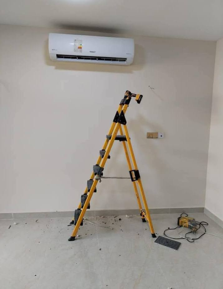 ‏(اتصل هسه وخلي رسك بارد بل صيف )
‏❄️❄️
‏تنصيب سبلت جداري٤٠
‏تنصيب سبلت كنتوري  ٥٠
‏تنظيف موقعي ٢٥
‏تنظيف تفصيخ🦺
‏فتح سبلت جداري ٢٥
‏فتح سبلت كنتوري  ٣٠
‏
‏***********
