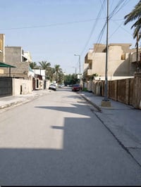 بيوت للايجار في منطقة زيونة محلة 710 المساحات 150 متر موقع سكني للاستف...
