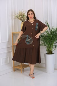 كشمير • مطرز • مقاسات 2XL-5XL