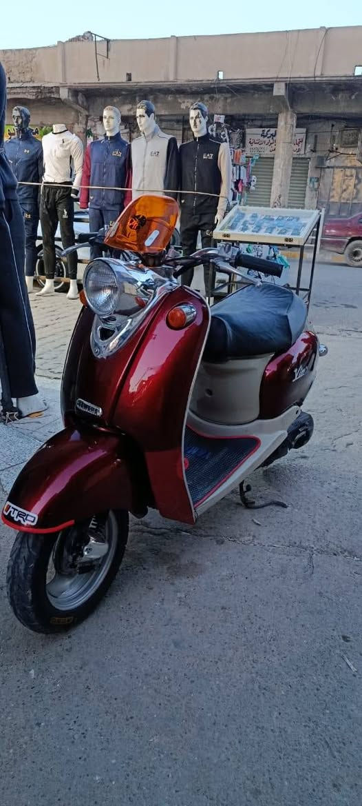 السلام علیکم دراجه عبدالحليم للبيع نضيف مابي اي عيب تايرات جديد 🆕 نكراسلف سعر ٥٥٠ رقم *********** وعنوان كركوك
