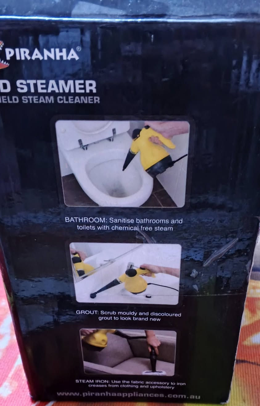 السلام عليكم ،,, جهاز البخار المنضف يستعمل عدة استعمالات الطباخ وللجام وحتى للسيارات يزيل الاوساخ والدهون ويستعمل لتنضيف الحمامات والمغاسل جهاز بخار جديد مامستعمل 🌹
سعره 25 ألف الي يريده يتصل ***********
