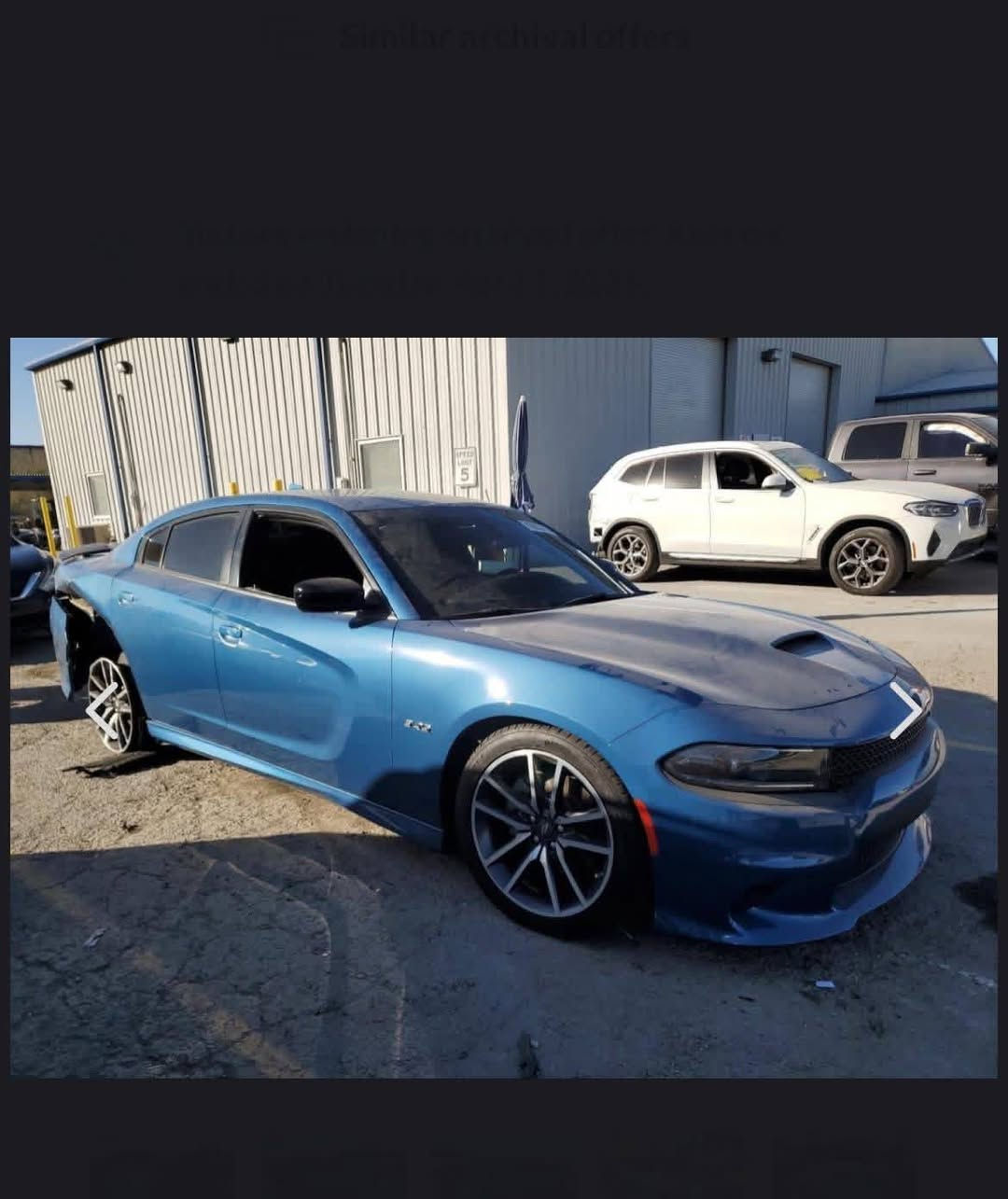 السلام عليكم ورحمة الله وبركاته ..
دوج جارجر RT موديل 2023
رقم شمالي الجديد 
وهزه جديده هسه سويتها 
تريد تحويل تريد وكاله .
ماشيه 24mi
حادثها بارد ..فقط.. جاملغ السائق امامي.
والعكس السائق الخلفي.
وبيهن تكحيلات بسيطه  مكان الحادث فقط.
البجم كبس بلادي شركة .
نصف مواصفات ..
بدون فتحه .
كشن ميموري.
تدفئه  كشنات .
رادار جانبي .
جواها تخم تاير جديد 
ممشه السياره في أمريكا 22mi
يعني بالعراق مشت 2mi

جديده بمعنى الكلمه مال جناي وتجي وتشوف وتفحص على راحتك .

سعرها 275$
بيها مجال قليل .
التواصل اتصال او واتساب فقط.
***********
