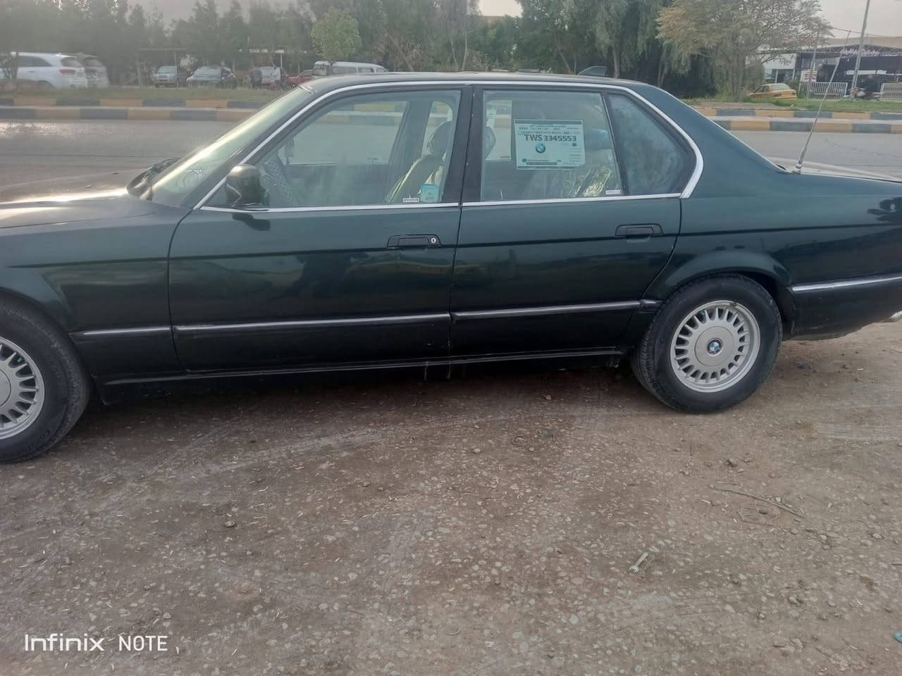 السلام عليكم بي ام دبليو حجم ٧٣٠ رقم بغداد ألسعر ٥٧ وبيه مجال حك الجيه *********** *********** مكاني بابل
