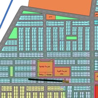 قطعة ركن مساحة 300 رقم القطعة 41800 تنباع كامله او 150 للاستفسار ‭0773...