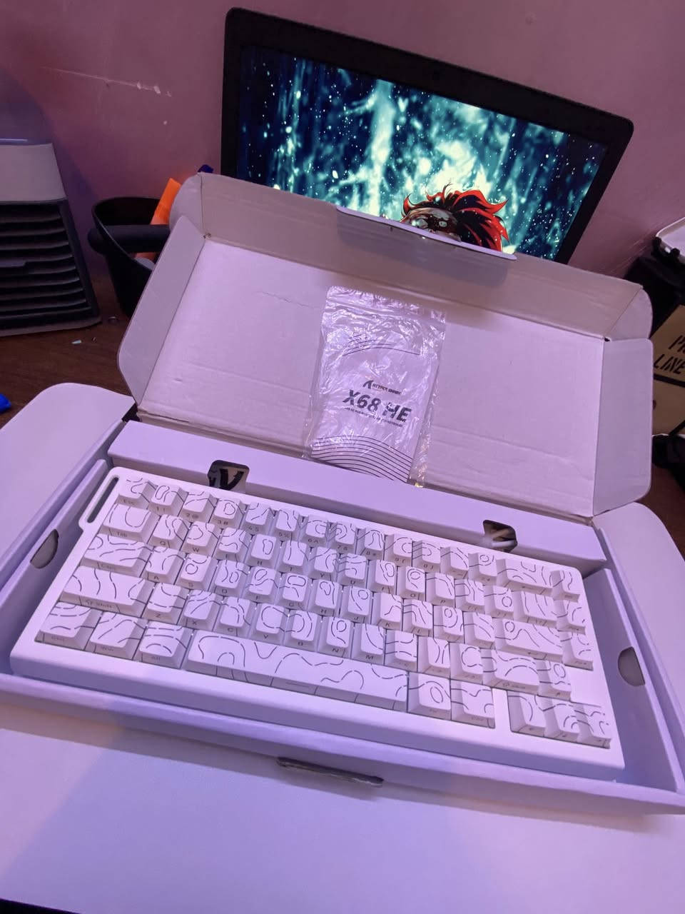 Attack shark x68he والسعر انسب سعر بالسوك 
مغناطيسي وايت اسويتج 
.
كي كابس موشم احرف جانبيه
.
Rgb متعدد الانماط قابل للسوفت وير
مع كامل الملحقات 
💯سرعة استجابه 
كوالتي 💯
لون💯
.
كل هذا الجمال وبسعر 37 الف انسب سعر بالسوك 🔥
توصيل بغداد والمحافظات 5


**إذا كنت صاحب هذا الإعلان وتريد حذفه لأي سبب، رجاءا أرسل رسالة إلى الدعم الفني**