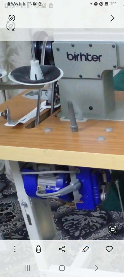 مكلف بنشرها المكينه
ماكنة خياطه نوع براذر صناعيه نظيفه جدا استعمال قليل مالت بيت بسعر 225مكاني بغداد مدينة الصدر شماعيه 
هذا رقم بيه وتساب راسله ودلل ***********
