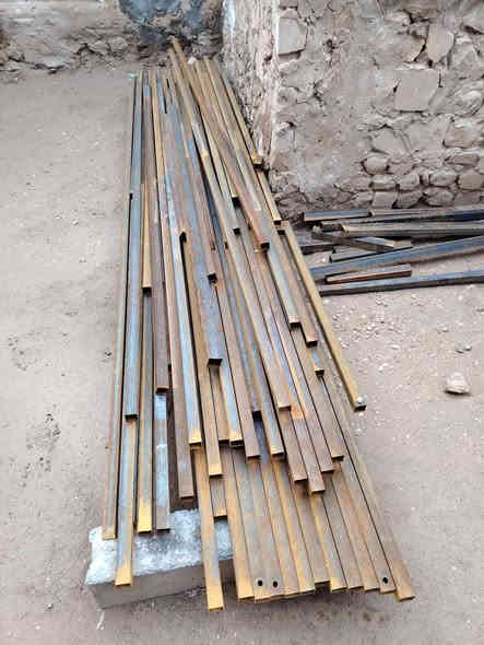 حديد قياسات ستندر 6 مترات و4مترات و3 مترات المتر بالفين شراي يدخل خاص
