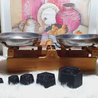 ميزان قديم • مع وزنات • شغال