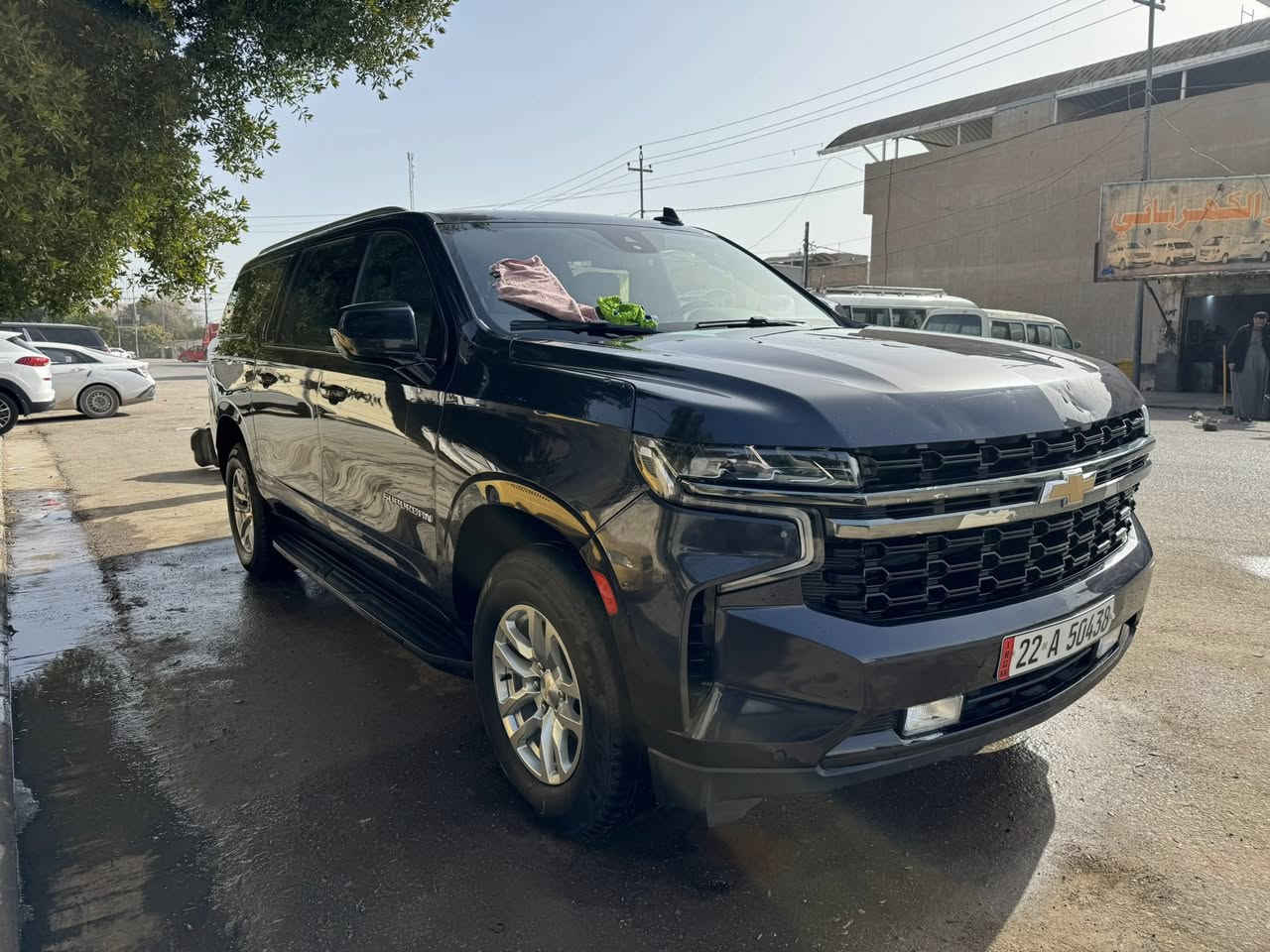 السلام عليكم للبيع فقط بدون مراوس  شوفرليت سوبربان اجرة اربيل وارد امريكي سياره زيرو ماشيه ١٢ الف كيلو متر السياره كارتون بل العافيه على الي ياخذها بيها قطعتين فقط جاملغ امامي وباب خلفي 
سياره استوه مدوشمه ارضيه وكشنات ابددد مامشتغل خط جاهزه من كلشي مواصفات LT طبله السياره وكشن متصل السعر ٤٤٠ وبيها مجال بسيط 
مكانها النجف الاشرف. للاستفسار ***********
السونار بل المنشور
