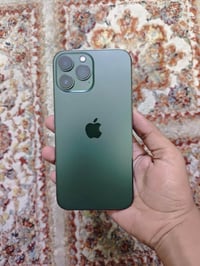 ايفون 13برو ماكس ذاكره 256  بطاريه 75 شرق اوسط نضافه 100 بل 100  كامل ...