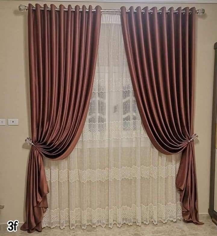 تخفيضات🔸 نجم🔸
👇👇👇
ستائر قديفة وتول مبطن 
السعر حسب قياس الشباك 
أسعارنا تنفاسية
➖➖➖➖➖➖➖
عروض جنط التول ❤️❤️
ب(35) الف مخيط ومبطن 
الخياطة حلق ➖ سفيف ➖بديل الحلق ➖
  تحتوي 👇 
عرض قطعة وحدة ➖ أو قطعتين كل قطعة 
عرض( 4) متر ➖➖. عرض. (2)متر 
ارتفاع (3 )متر ➖ ➖ ارتفاع (3) متر 
➖➖➖➖➖➖➖
توصيل🚗🚗 موصل وجميع المحافظات
 
يوجد شد وتنصيب🪜🪜 داخل الموصل فقط 
للحجز والاستفسار راسل الصفحة 
واتساب ☎️
***********
