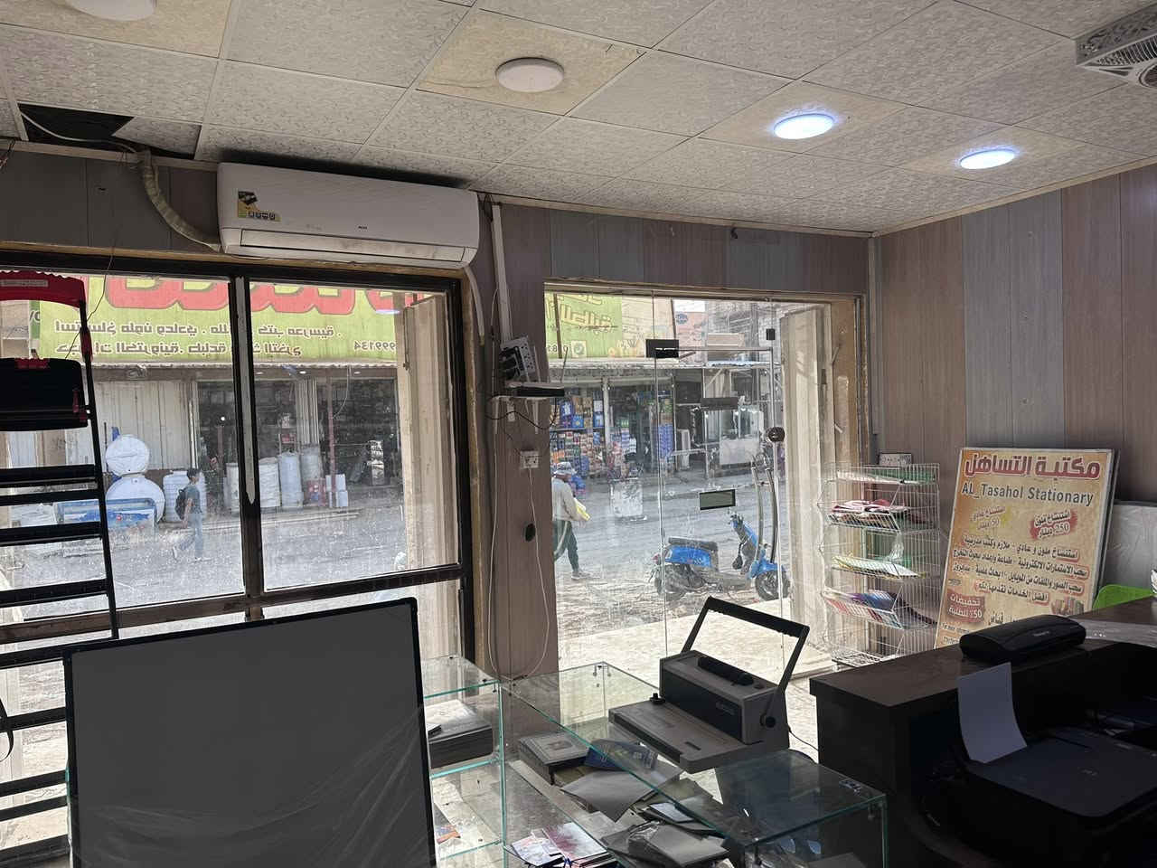 محلات للايجار في شارع 20 قرب مكتب الحلبوسي للاستفسار ***********
