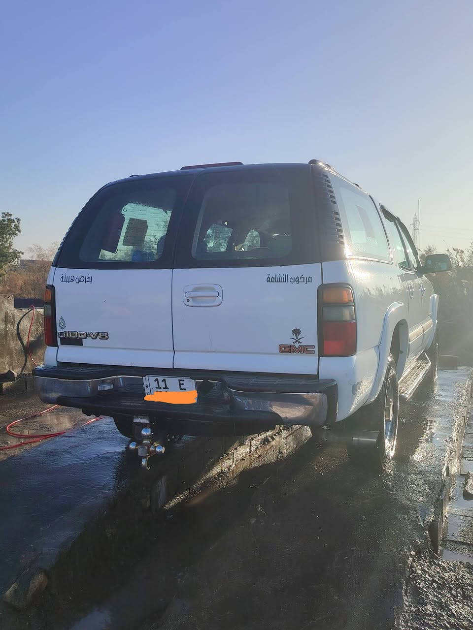 يوكن جمسي موديل ٢٠٠٤ اصل مسجل ٢٠٠١ علما سياره نقل جثه رقم بغداد خصوصي انكليزي مشروع وطني باسمي تحويل ثاني يوم سنويه ٢٠٢٧ مكينه 8100 كير 1000 تخم تاير برجستون تبريد ثلج حداديه جديده سياره مال جناي واستعمال شخصي  رقم الهاتف  (***********)  العنوان واسط/ كوت مركز المدينه السعر (110)
