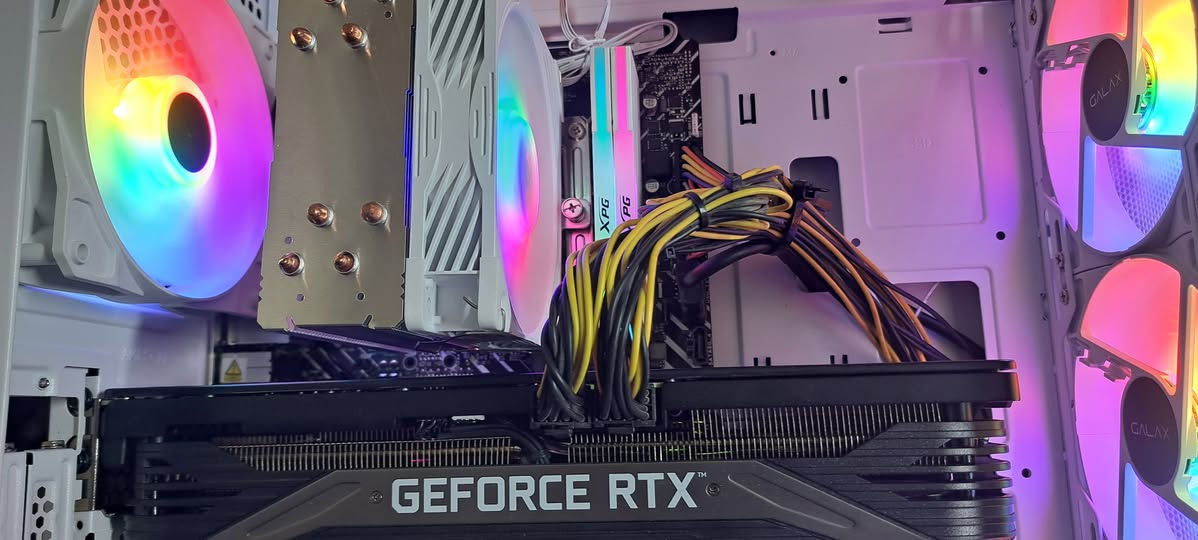 كيس تجميعه للالعاب كوراي 5 جيل 12

المعالج intel core i5-12400f

التبريد غازي  ag400

الرام-  xpg 16 gb ddr4 3200mhz

المذربورد  asus prime h610

الهاردات ssd 265 - hdd 1 tb

كرت الشاشة  gainward 3070  8gb

البور سبلاي segotep 850w gold   

كيس  galax case 4 fan

تجهيز جديد تقريبا كل القطع جديدة

منصب بي العاب

سعر الكيس 950 الف رقمي ***********

بغداد شارع الصناعه لايوجد توصيل
