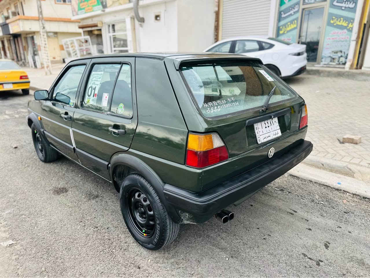 كولف جديد محرك و كير جديد رقم كركوك مشروع وطني شرط تحويل و وكاله سنوي جديد الي 2028كهربائياته كله شغال اربع تايراته جديد صدر جديد سياره بدون مصرف***********
*********** كركوك, العراق
