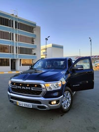 رام لون ستار موديل 2022 محرك 5.7 مسافة 66,200 ك باب طويل بدي قصير  شاش...