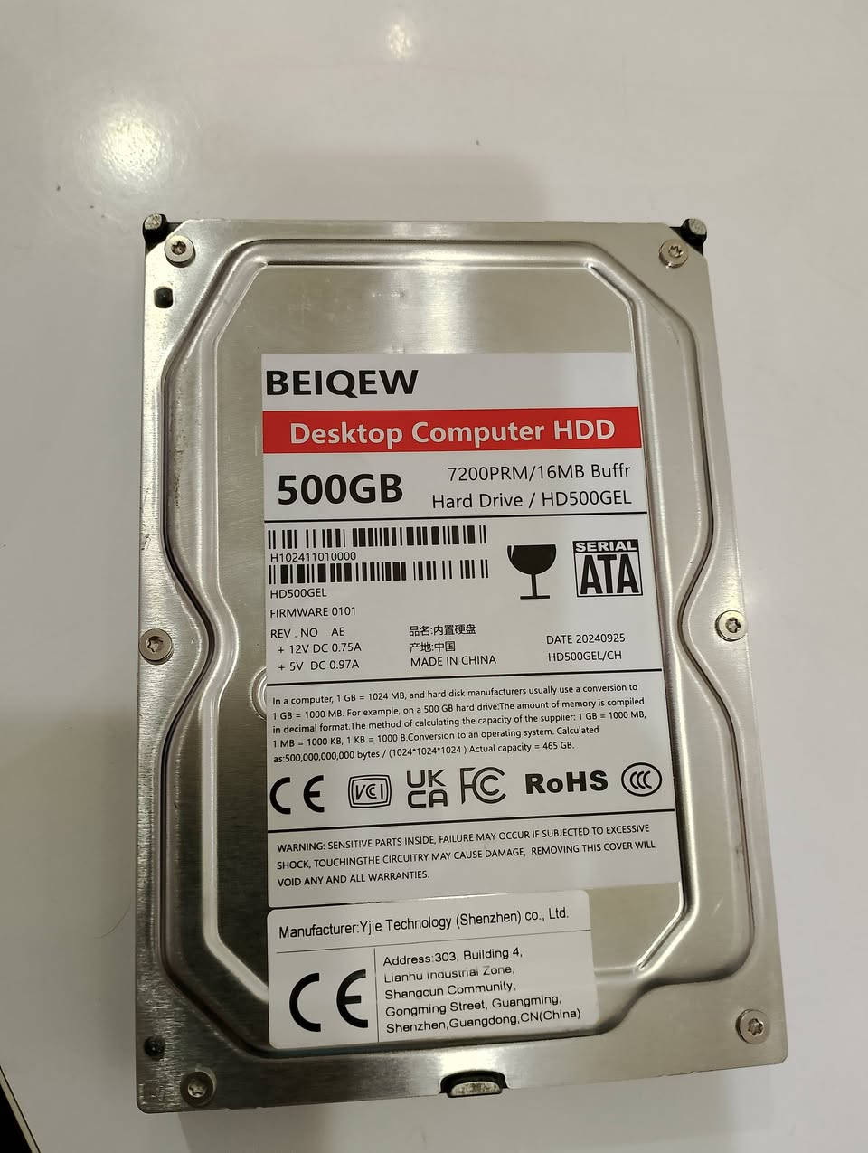 قرص صلب للكمبيوتر المكتبي


**إذا كنت صاحب هذا الإعلان وتريد حذفه لأي سبب، رجاءا أرسل رسالة إلى الدعم الفني**