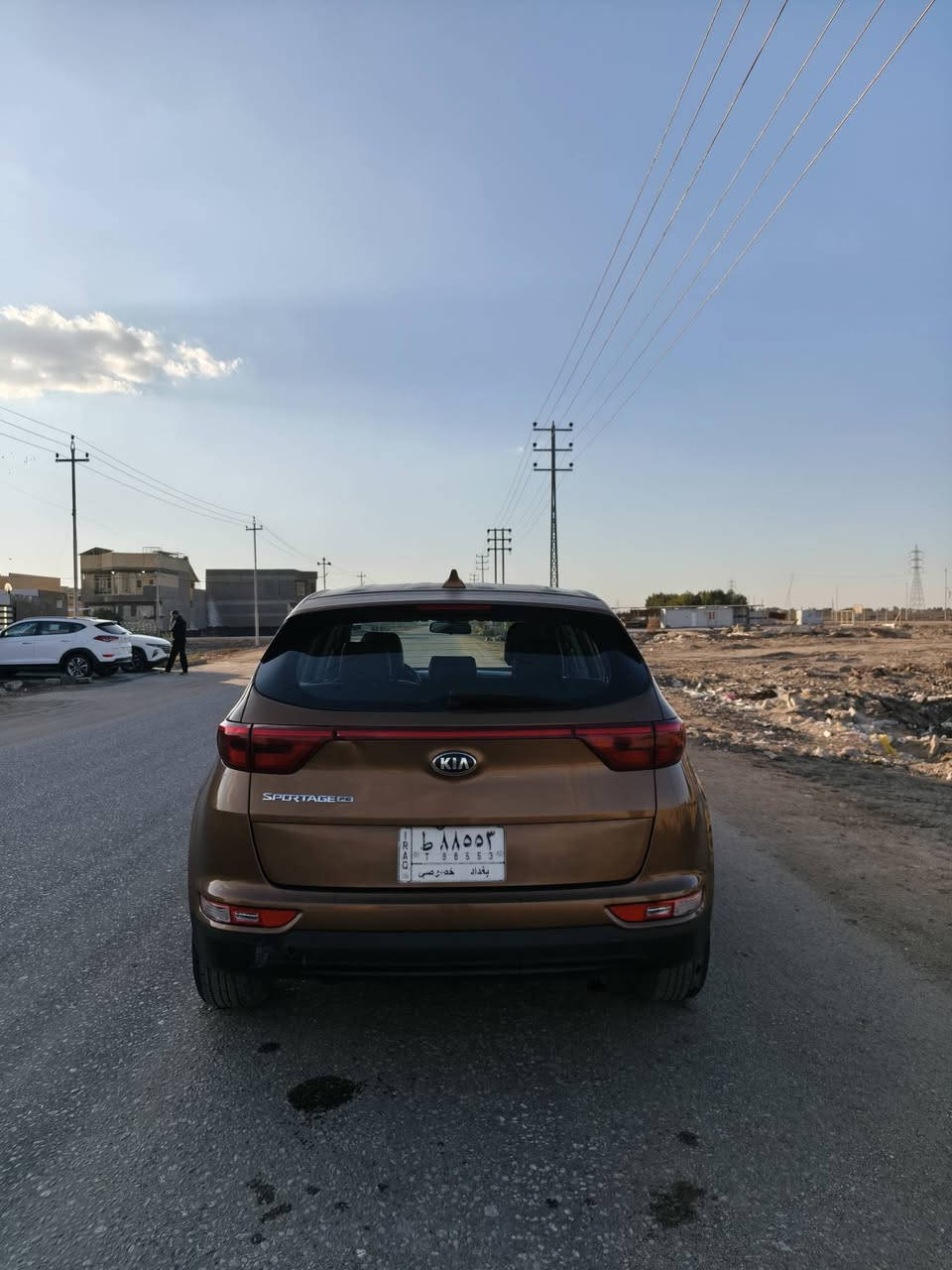 سلام عليكم سبورتج 2017
كير ومكينة خير من الله 
حدادية تخم تاير كله جاهز 
رقم بغداد سنوية 2027 
داخل جلد تحكم ستيرن نضام صوتي شاشه بلادية 
صوت ستريو 
مود درايف ECO __ SPORT
تدفئه تبريد ثلج قطعتين ❄ 
سعر 135 وبيه مجال للشراي 
***********
***********
