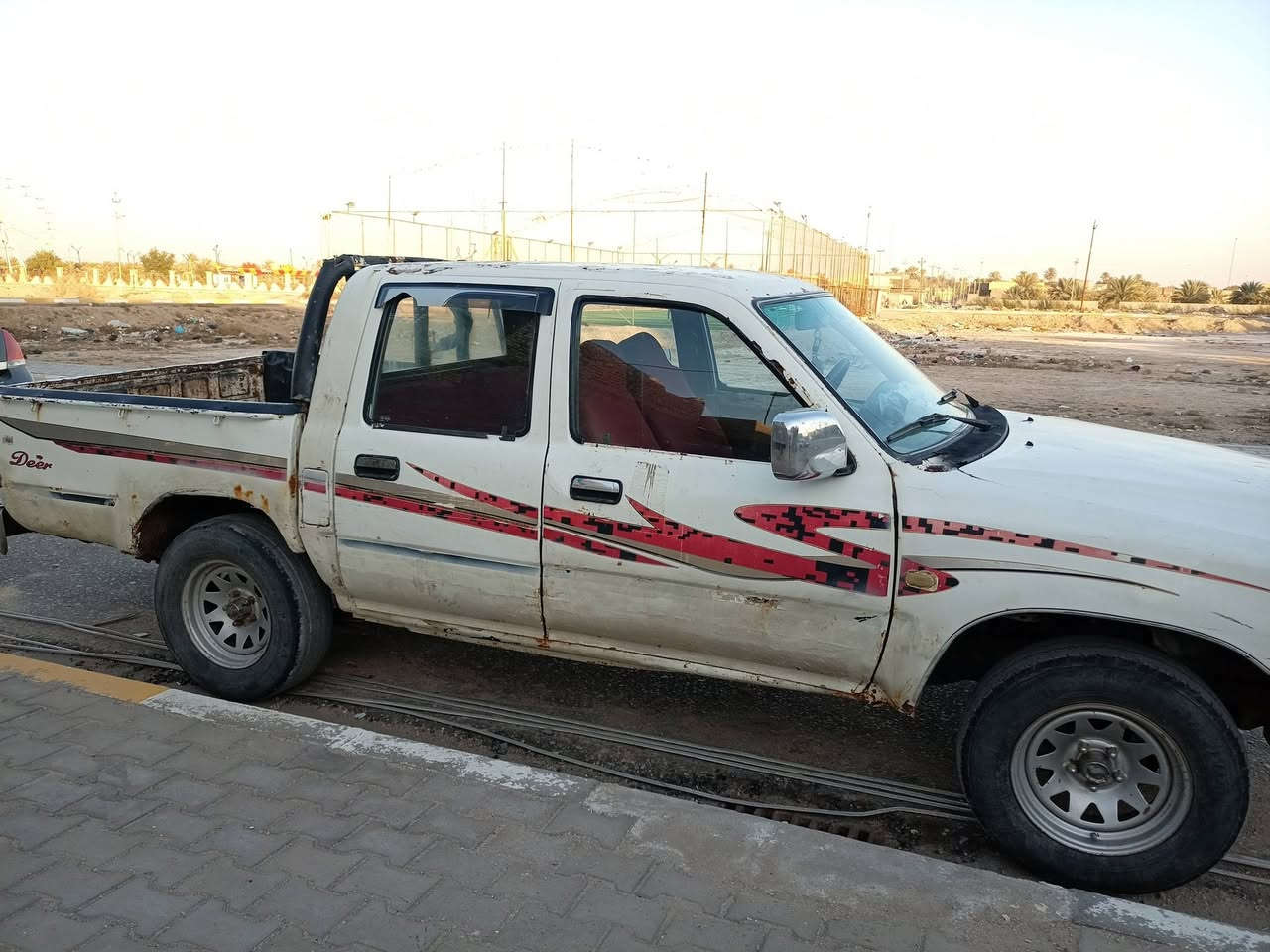 سلام عليكم 
بيكم دير مديل 2006 رقم بابل مشروع وطني هزه جديده معاملتها كامله مكمله كابريتر مو بخاخ الساره موجوده برميثه تفاصل اكثر ***********
