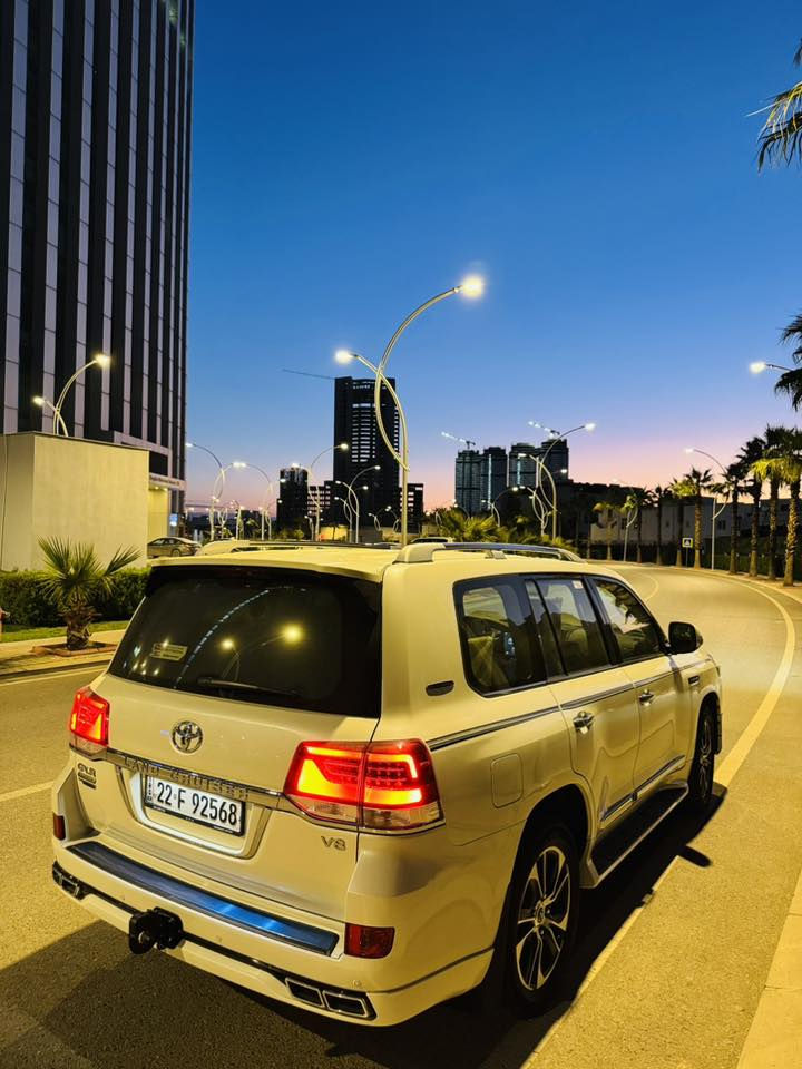 السلام عليكم 
للبيع لاندكروز2021 ساز باب اول 
V8-4600
كيجات لكزز
رقم اربيل تحويل ثاني يوم 
ماشيه 77الف حقيقي
كشنات كهرباء كشنات جلد 
مكفوله السياره بدون صبغ 

#العنوان_تكريت_العلم 
#السعر600$ -6دفاتر وبيه مجال 
#للستفسار***********
