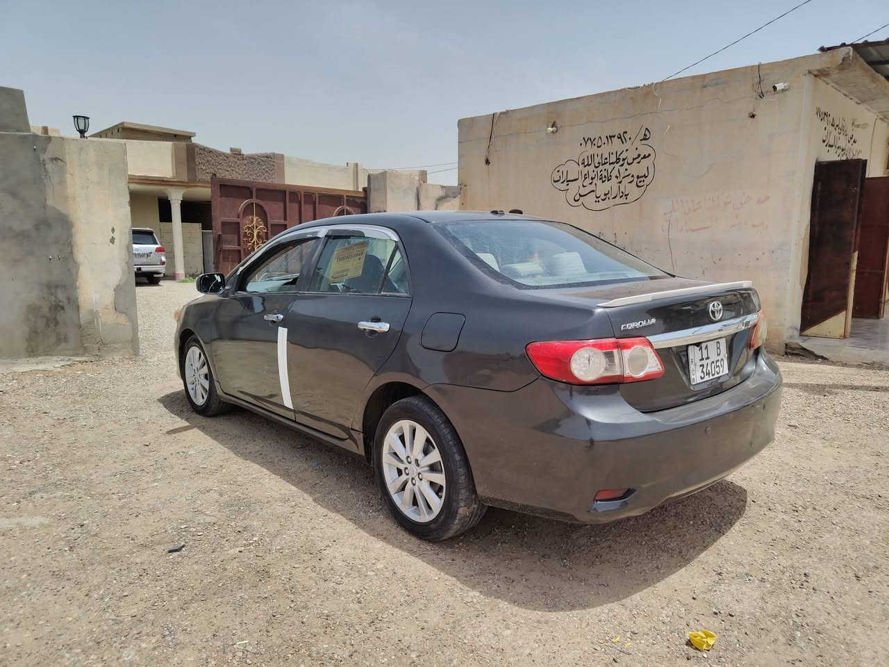 كورلا 2010 بيها ضرر بالجامرلغ الامامي والبنيد رقم بغداد تبريد ما يشتغل سياره حلوه وناعمه مكانها ديالى سد حمرين 
سعرهه 83 وبيها مجال قليل ***********
