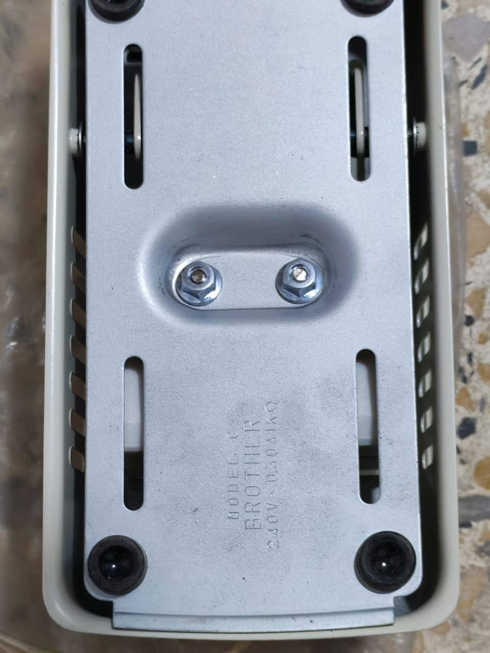 توصيل للاسف غير متوفر
مكاني بغداد الكرخ 
دواسة ماكنة برذر اصلية مؤسسة عدد١
ماطور ماكنة برذر اصلي مؤسسة عدد١ 
ادوات احتياطية مؤسسة الاصلي


**إذا كنت صاحب هذا الإعلان وتريد حذفه لأي سبب، رجاءا أرسل رسالة إلى الدعم الفني**