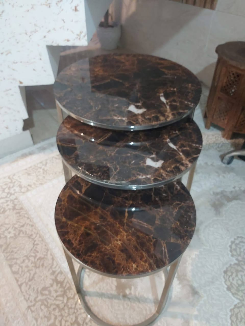 طبلات للبيع عدد ٣  بسعر ٣٠ الف محافير نوعيه راقيه نفس الشكل  قياس ٢في ٣ عدد ٢ اوف وايت  السعر ٥٥ الف مع موكيت قياس ٣في ٤ اوف وايت


**إذا كنت صاحب هذا الإعلان وتريد حذفه لأي سبب، رجاءا أرسل رسالة إلى الدعم الفني**