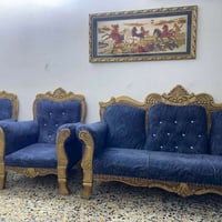 تخم مصري • عشر مقاعد • قماش متضرر