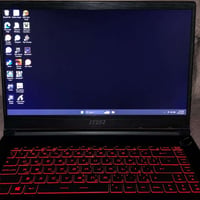 MSI GF63 • GTX 1050 Ti • 16GB رام
