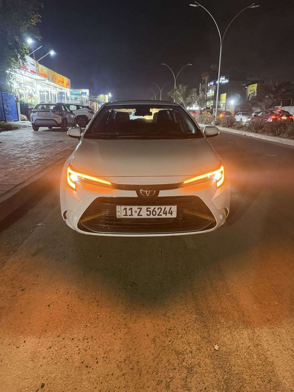 السلام عليكم 
كورلا للبيع 
موديل 2024
ماشيه ٢١كيلو 
سيارة فقط بارد بالجاملغ جهه اليمين 
السعر 146بيها مجال 
***********
