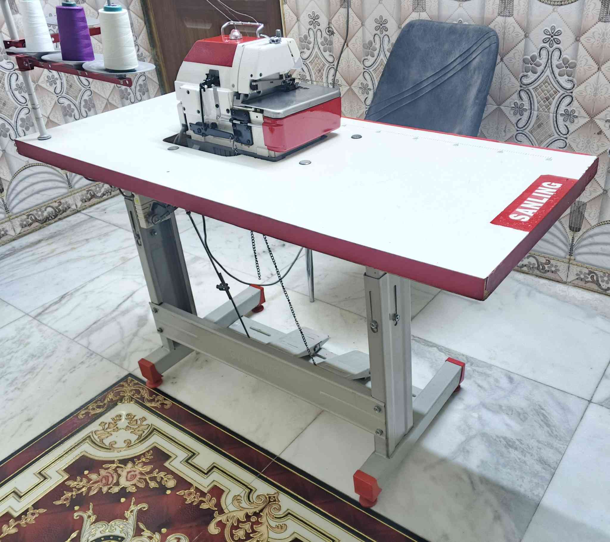 ماكنة اوفر نوع جمسي لاصلي كاتم تحكم سرعه رقم هاتف *********** شعره 350

