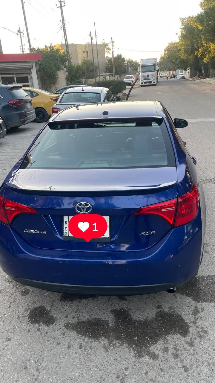 🚗 للبيع Toyota Corolla 2019 XSE فول مواصفات

🔹 الفئة: XSE (فل كامل)  
🔹 الممشى: 77 ألف ميل (حقيقي)  
🔹 اللون: (ازرق)  

✨ المواصفات:  
- فتحة سقف  
- تشغيل بصمة  
- رادار + مثبت سرعة  
- نظام تحديد المسار  
- داخلية جلد  
- تايرات جديدة (مبدلات قبل أسبوع)  

🔧 الحالة:  
- كير ومكينة بحالة ممتازة (كفالة عامة)  
- الضرر: جام لغ + بوند (مذكور ومرفق صور الحادث بكل شفافية)  

💰 السعر: 135 ورقة (قابل للتفاوض)  

📞 للتواصل: (***********)
